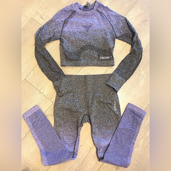 GYMSHARK Seamless Contour Leggings Ombré - Picture 3 of 6